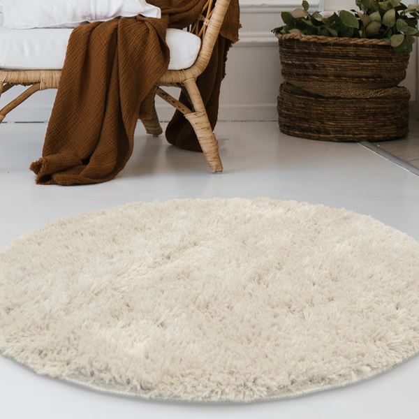 Soft Washable Circle - Ivory